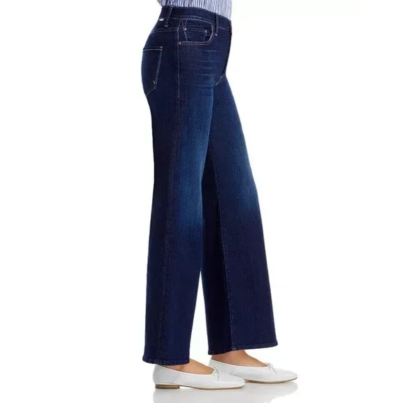 MOTHER Jeans Women's Size 27 The Tomcat Roller High Rise Wide Leg In Off Limits